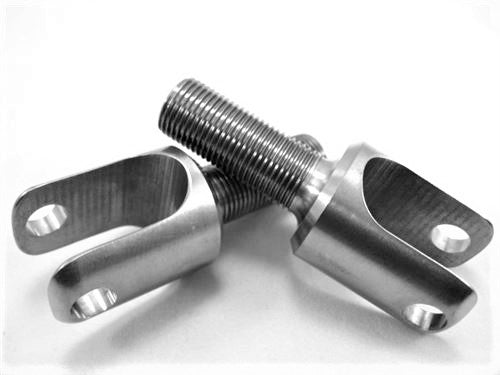 5/8"-18 BIRDCAGE CLEVIS WITH 3/8" HOLE, 3/4" THROAT