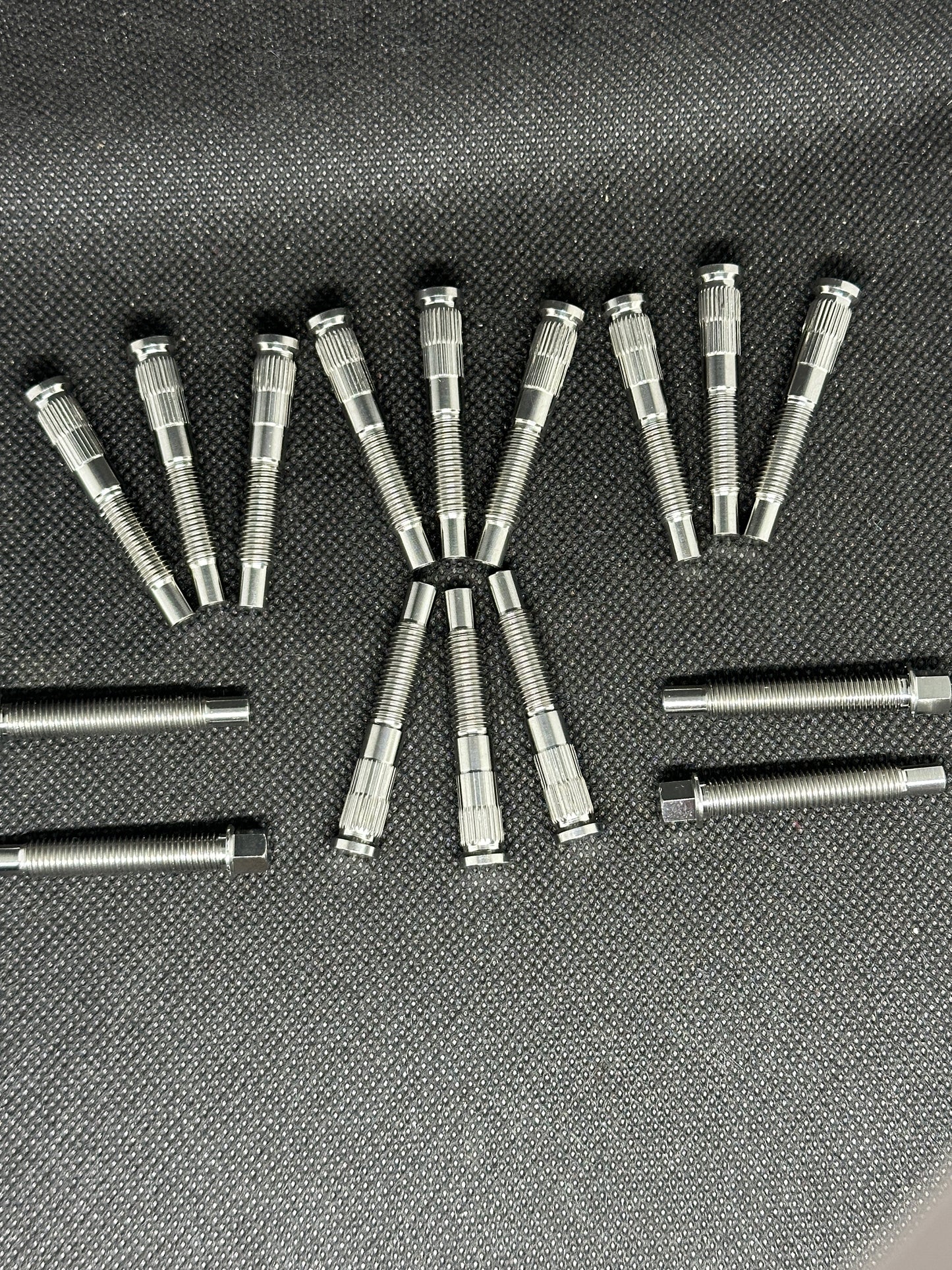 16- 1/4-28 Press in Stud Titanium Kit/ Chop House Titanium