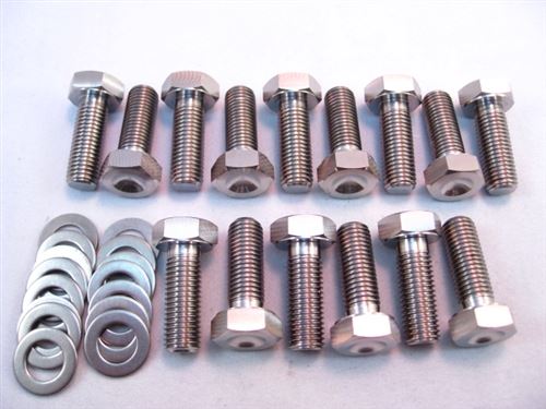 WHEEL CENTER BOLT KIT (15 - 5/16"-24 X 7/8" HEX HEAD BOLTS)