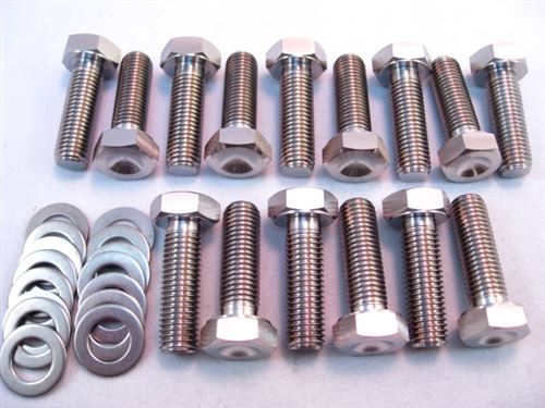 WHEEL CENTER BOLT KIT (15 - 5/16"-24 X 1" HEX HEAD BOLTS)