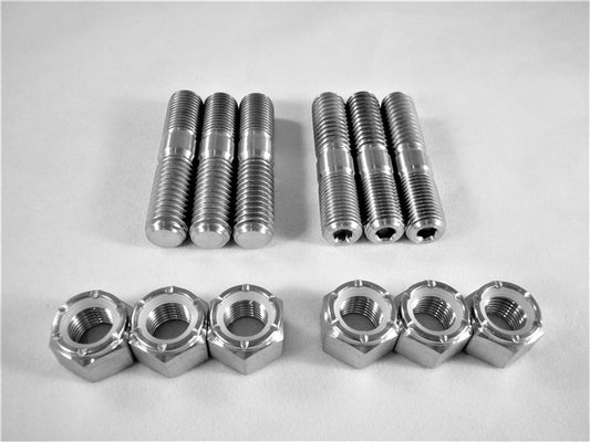 TORQUE TUBE STUD KIT - 1.8" ALL TITANIUM, BROACHED