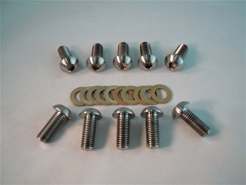 WHEEL CENTER BOLT KIT (10 - 5/16"-24 X 3/4" BUTTON HEAD BOLTS)