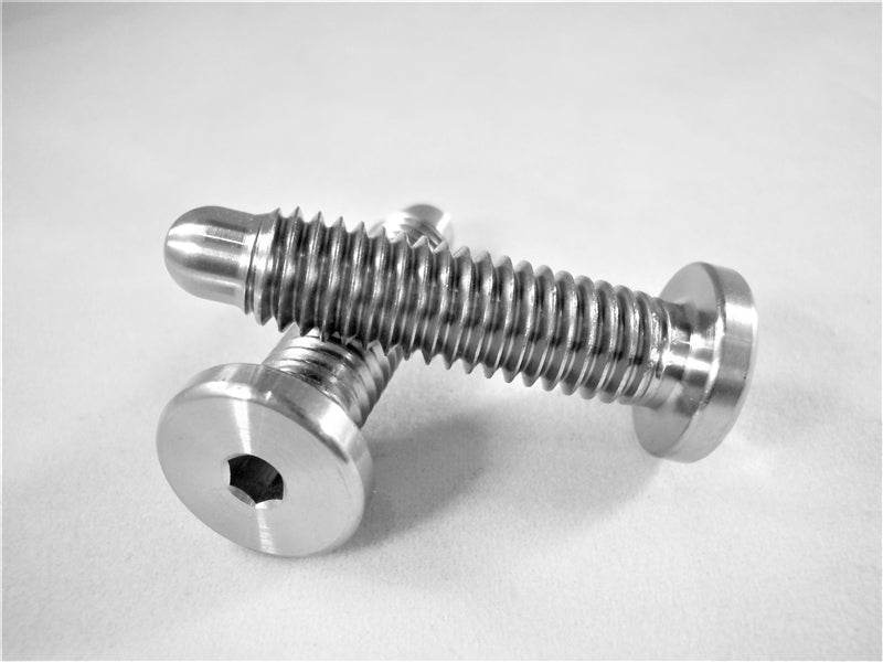 WHEEL STUD KIT W/HEX FLANGE NUTS (5 - LOW PROFILE BUTTON HEAD STUDS)