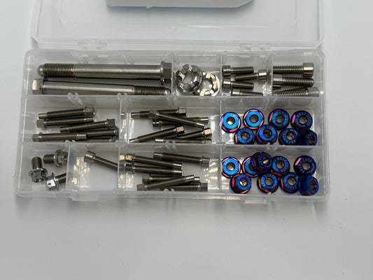 Black Diamond TItanium Kit-Karting-Burnt Blue Lugs