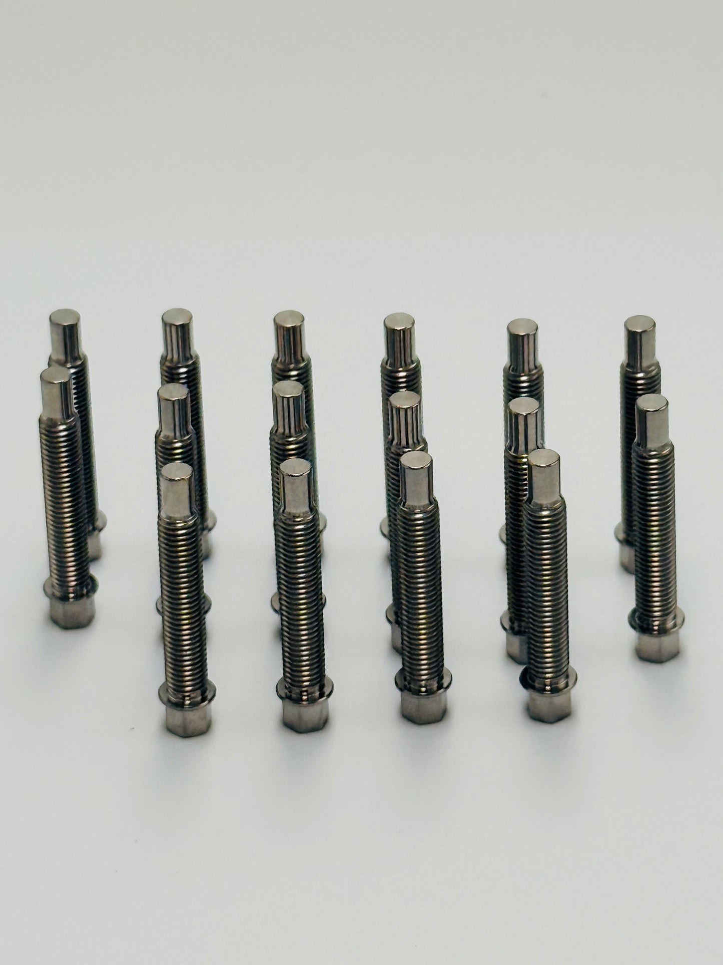 (16) Chop House Titanium Stud Kit - 1/4-28 x 1 1/2"   Kart/Quarter Midget