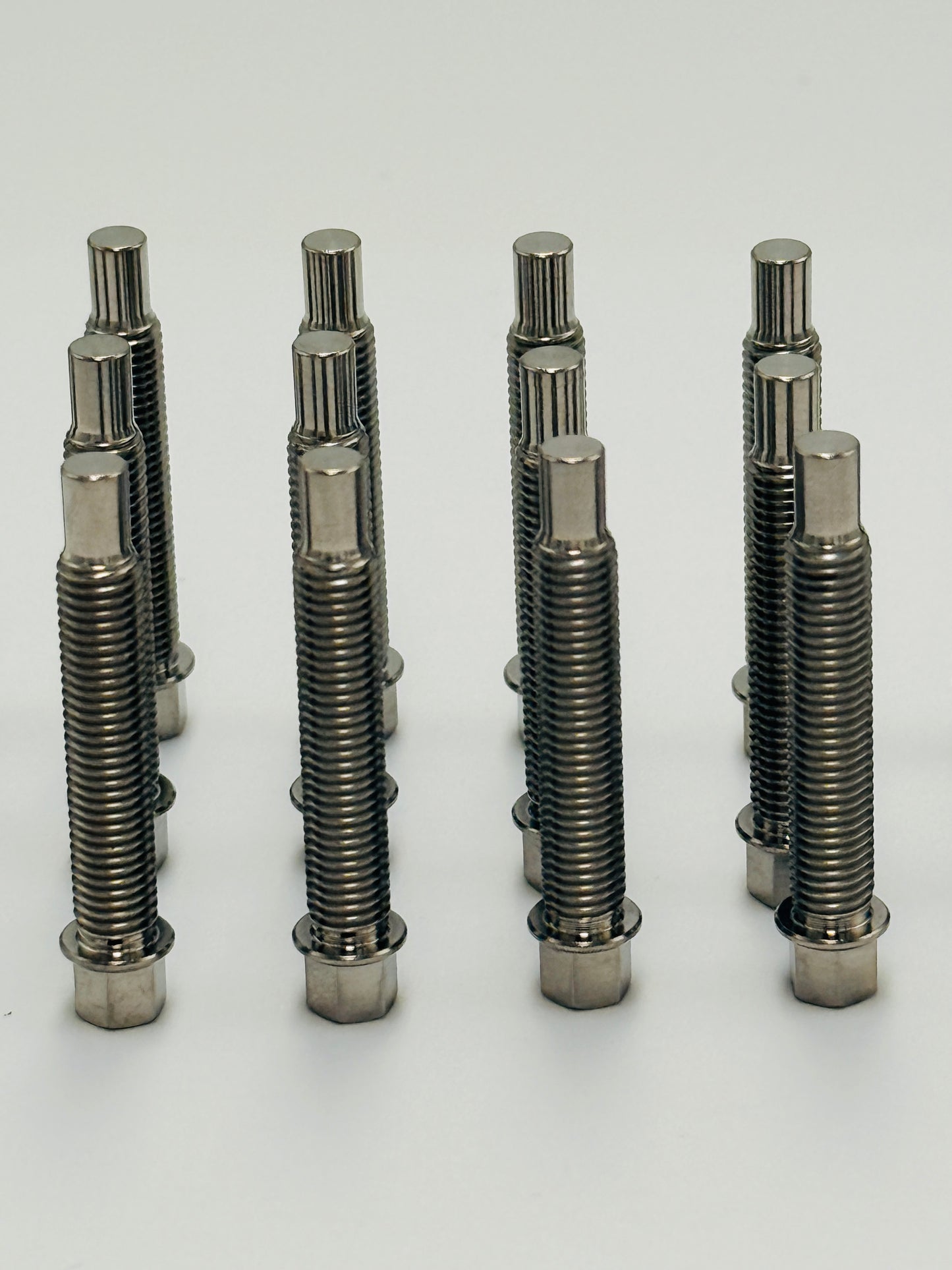 (16) Chop House Titanium Stud Kit - 1/4-28 x 1 1/2"   Kart/Quarter Midget