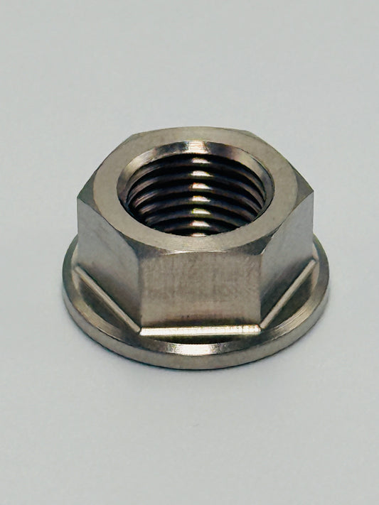 (1)  Trick Titanium Flywheel  Nut- Clone, Honda, Predator
