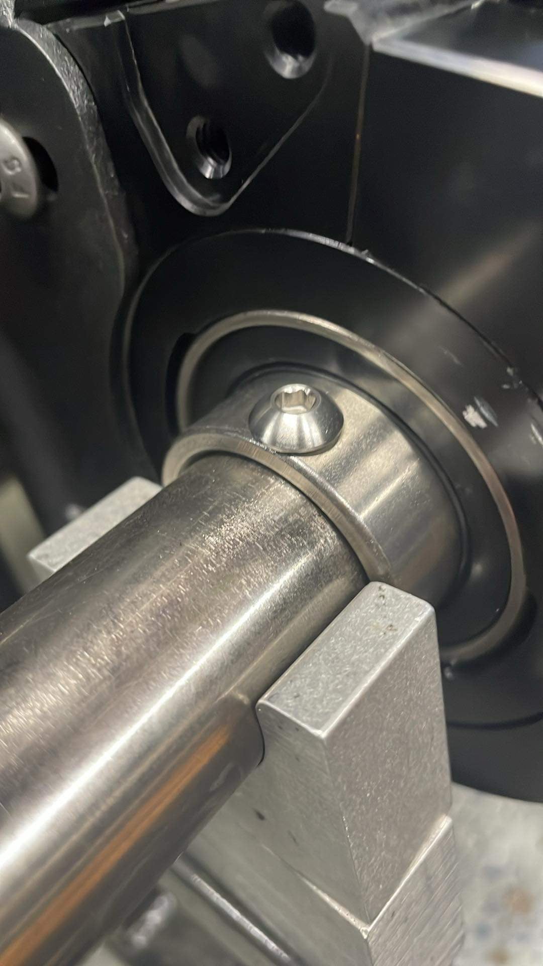 Button Head Titanium Axle Pin Bolt