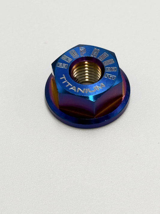 Chop House Burnt Blue Titanium Lug 1/4-28  Kit of 16